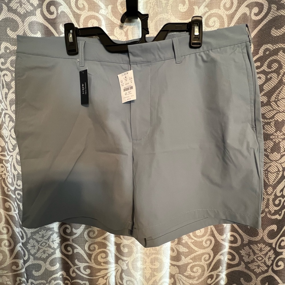 J. Crew Men's Light Gray Flat Front Shorts